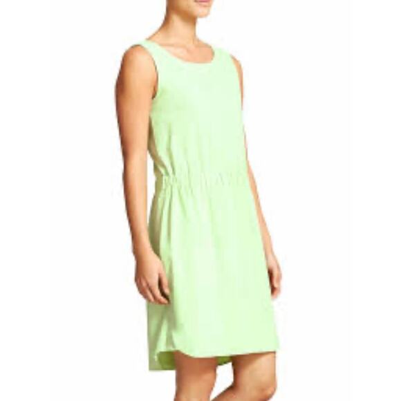 ATHLETA ASTRA DRESS NEON GREEN SIZE 12 - Picture 1 of 6